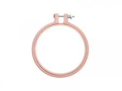 Tambour à Broder - 10,1 Cm - Rose