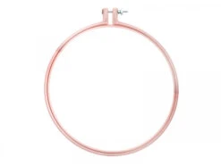 Tambour à Broder - 20,3 Cm - Rose / Mauve