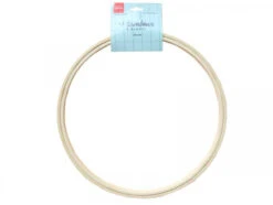 Tambour à Broder Bois Clair - 20 Cm