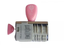 Tampon Dateur Note In Down Couleur Rose